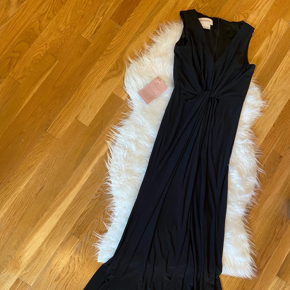 BHLDN Cortine Black maxi Dress size 4 - Picture 11 of 15